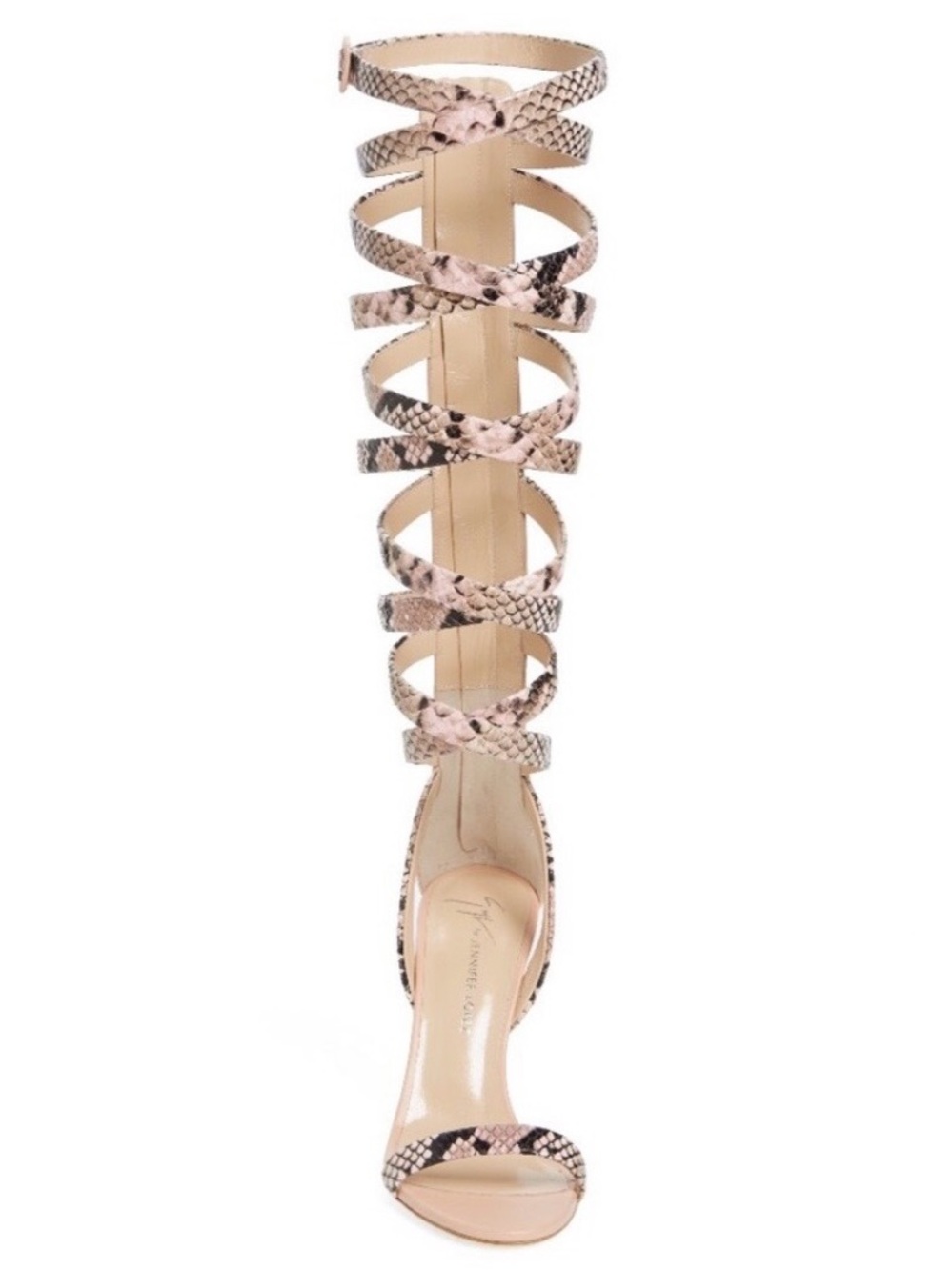 Giuseppe Zanotti x Jennifer Lopez Emme High Gladiator Sandals - Picture 4 of 16